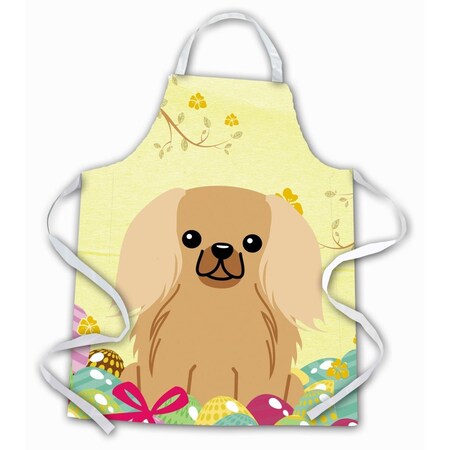 Carolines Treasures Easter Eggs Pekingnese Fawn Sable Apron BB6104APRON