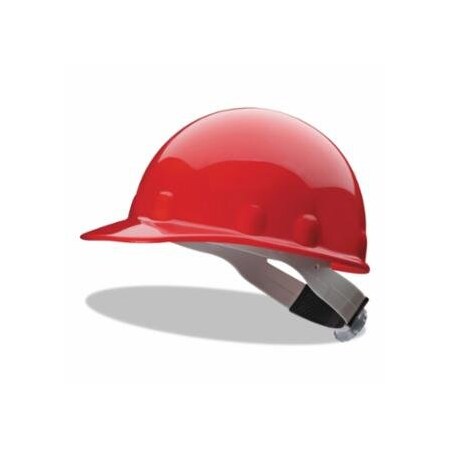 Honeywell Fibre-Metal SuperEight E2 Series Hard Cap, 8-point Ratchet, Red 280-E2RW15A000