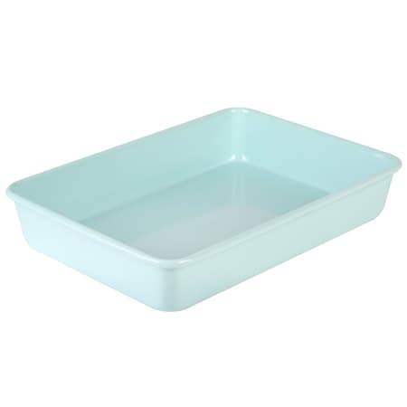 Martha Stewart Everyday 9in x 13in Carbon Steel Nonstick Rectangular Baking Pan in Turquoise 750121648M