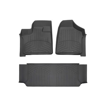 Weathertech Black, Front and Rear FloorLiner HP 444211-440272IM