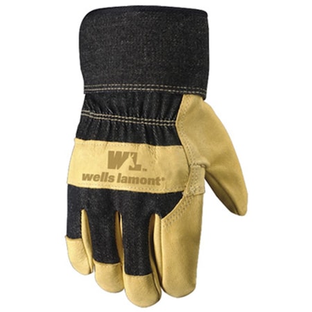 Wells Lamont 3300XL Mens Grain Pigskin Work Glove Extra Large 150116