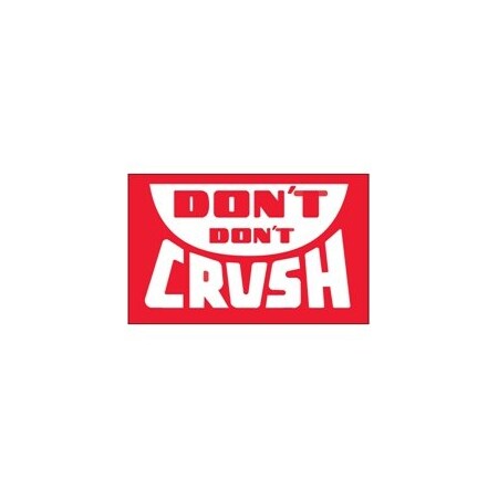 Bubblefast 3 x 5'' - ''Don't Don't Crush'' Labels BFDL1380