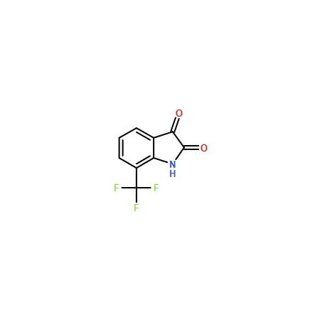 Ak Scientific 7-Trifluoromethyl-1H-indole-2, 3-dione (1g), CAS 391-12-8 Q974-1g