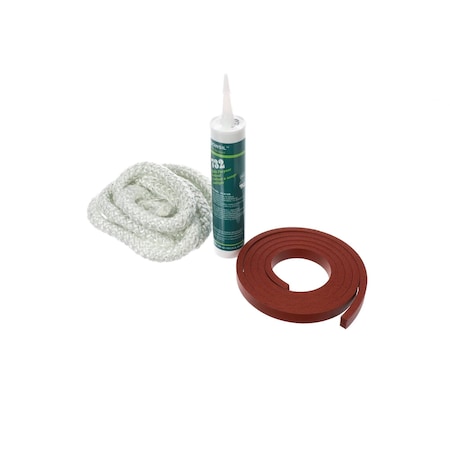 J&R Mfg JandR Manufacturing Gasket Kit, Firebox Door, Brown 8255