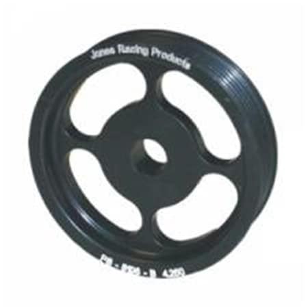 Jones Racing Products PS-5106-B-4 4 in. Serpentine Power Steering Pulley JRPPS-5106-B-4