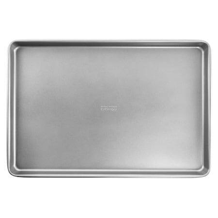 Martha Stewart Everyday Bakeaway 15 x 10 Inch Nonstick Carbon Steel Cookie Sheet in Silver 128702.01