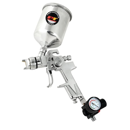 Performance Tool HVLP Spray Gun, Gravity Feed, 1.5mm, 700cc Cup M710
