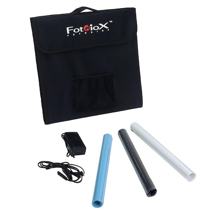 Fotodiox Pro 16 x 16 in. LED Studio-in-a-Box for Table Top Photography Studio-Box-LED440-16x16