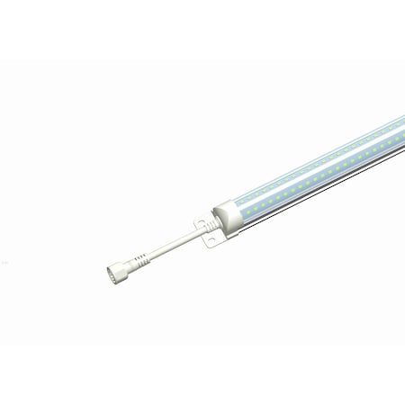 Beyond Led Technology LED Cooler Light, 40 Watt, 5200 Lumens, 5700K, 100-277V, 6ft, ETL & DLC Listed, 6PK 157068
