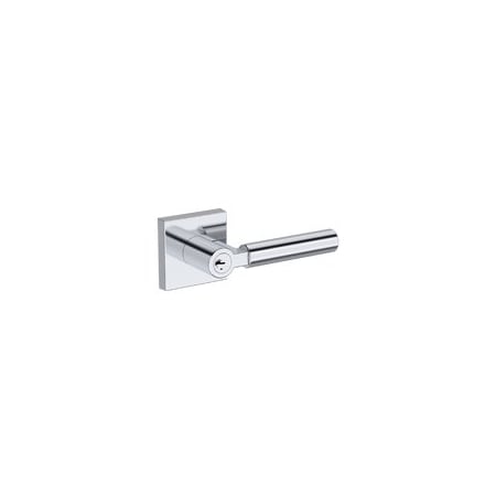 Baldwin Residential Door Levers Keyed Entry Reversible Bright Chrome ENLKFCSR260SMC