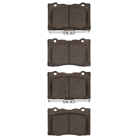 Dynamic Friction Co DFC 5000 Advanced Brake Pads - Low Metallic 1551-1091-00