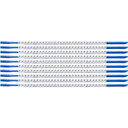 Brady ClipSleeve Wire Markers Size 07 Nylon 18 AWG - 18 AWG, F Pack of 300 Each, 300PK SCN07-F