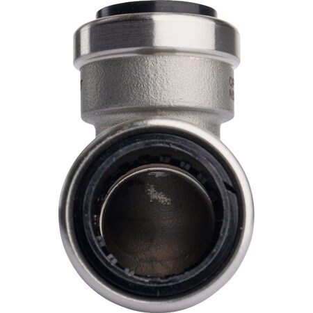 Quickfitting 3/4'' x 3/4'' Push-to-Connect Stainless Steel 90-Degree Elbow SS823R