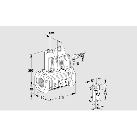 Honeywell Kromschroder VCS780F05NNWRE/PPP4/3-PP KS88207032