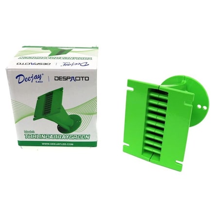 Deejay Led 1-inch Line Array Horn Aluminum for Bolt On Driver GREEN TBHLINEARRAYGREE
