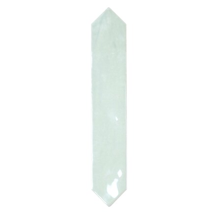 Apollo Tile Festa 1.7 in. x 9.6 in. Glossy Green Ceramic Picket Wall and Floor Tile 2.37 sq. ft./case, 23PK APLPCD88AQGL