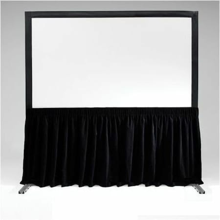 Draper Draper FocalPoint Dress Kit With Case - I.F.R. 135" x 240" - HDTV, Black velour 387016