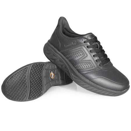 Genuine Grip AthleticShoe, Blk, Women's, 101/2, W, PR 150-10.5W