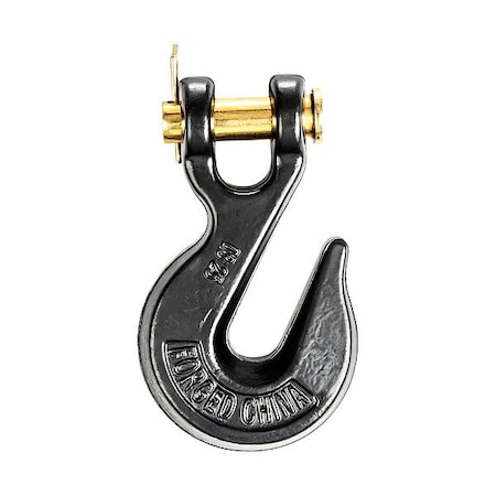 Dayton Grab Hook, Clevis, G80, 1/2 in, 12,000 lb 844G53