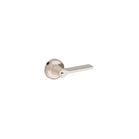 Baldwin Residential Door Levers Keyed Entry Reversible Lifetime Bright Nickel ENANARRR055