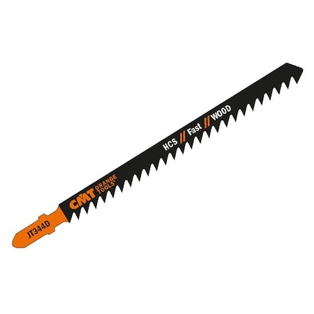 Cmt JIG SAW BLADES WOOD/COARSE STRAIGHT (HCS) 5-1/2inx 6TPI (5-PCS.) JT344D-5