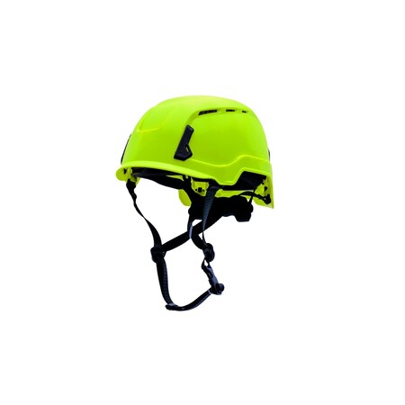 Pyramex SL T2 Series Safety Helmet, Vented, Hi-Vis Lime HPT261131V