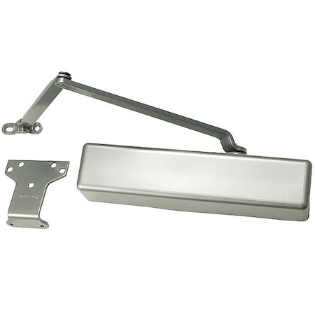 Lcn Door Closers, Non-Hold Open, Gray, Non-Handed 1461-RW/PA 689 FC