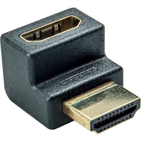 Cable Wholesale HDMI Right Angle Adapter; HDMI Male to HDMI Female; 90 Degree 30HH-50210
