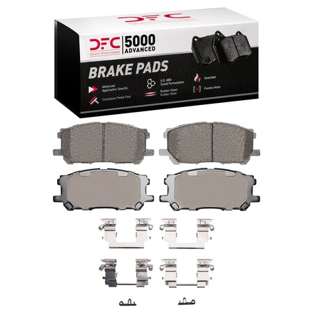Dfc 5000 Advanced Disc Brake Pad Set,  1551-1005-01