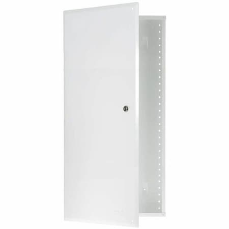On-Q 28 inch Hinged Door Cover Metal Enclosure - White EN2850