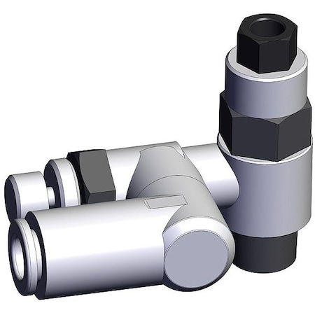 Smc PILOT OPERATED SPEED CONTROLLER ASP330F-N01-07S