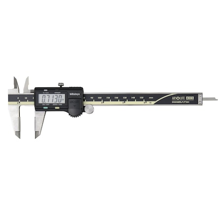 Mitutoyo ABSOLUTE AOS Digimatic Caliper, I/M 6 In, .0005 In, NO, CO 500-159-32