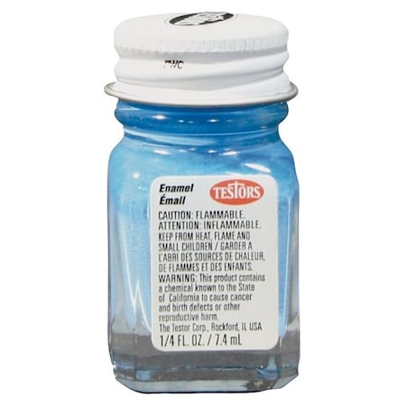 Testors Craft Paint, Gloss, Light Blue, 0.25 oz, Bottle 1108TT