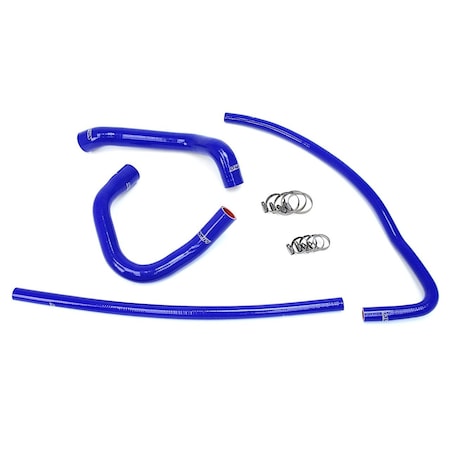 Hps Performance High Temp Reinforced Silicone Radiator and Heater Coolant Hose Kit, Blue,  57-1690-BLUE