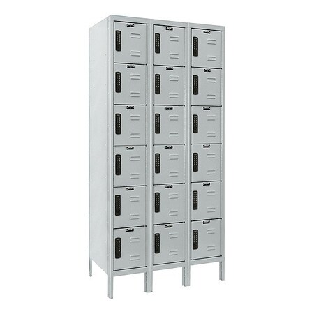 Hallowell Locker, 12 in W, 12 in D, 12 in H UEL3228-6PL