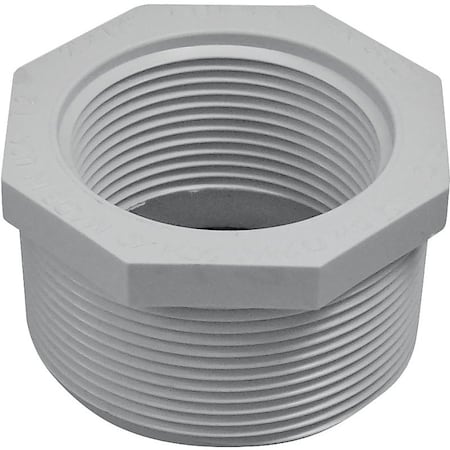 Lasco 439251BC Reducer Bushing, 2 x 112 in, MPT x FPT, PVC, SCH 40 Schedule 34321