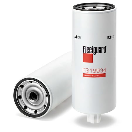 Fleetguard Fuel Filter, 11.5 in, Spin-On FS19934