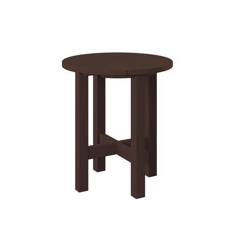Polybird ROUND END TABLE.      TUDOR BROWN POLYBIRD P53