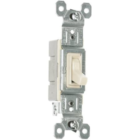 Nextgen 660LAGU 15A 120V Grounded Standard Single Pole Toggle Switch, Light Almond NE579633