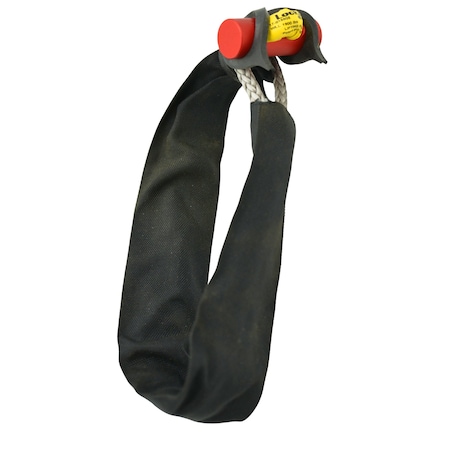 Lockjaw Synthetic Shackle, Lifting Rated, 1,800 lbs WLL, 4.5in Working Dia. 17-018808