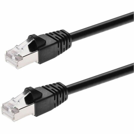 Monoprice Cat6A Ethernet Patch Cable - Snagless RJ45_ 550Mhz_ STP_ Pure Bare Cop 24376