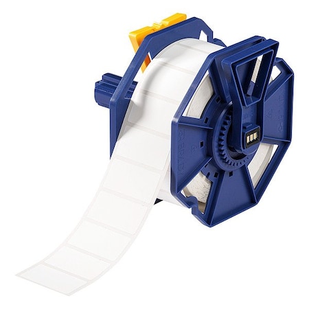 Brady Printer Label, 2 in Label W, 1 in Label H, 1,000 Labels per Roll J-137-7425J