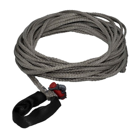 Lockjaw 3/16in x 75ft Synthetic Winch Line w/ Integrated Shackle 1,700 lbs. WLL 20-0188075