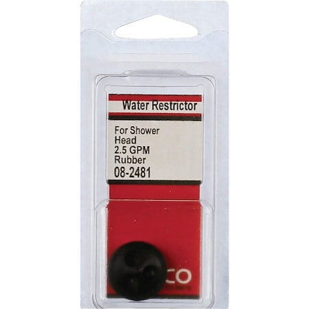 Westlake Pipe & Fittings Showerhead Flow Restrictor Faucet Washer 8/1/2481