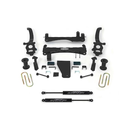 Fabtech K6012M 6 in. Basic Lift System for 2018 Nissan Titan with Stealth F37-K6012M