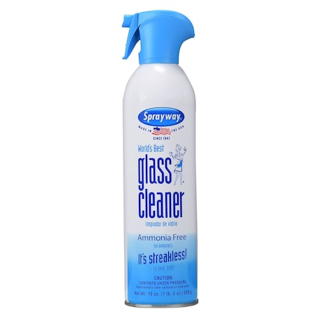 Sprayway 1892496 19 oz Fresh Scent Glass Cleaner Spray - Pack of 6 1892496