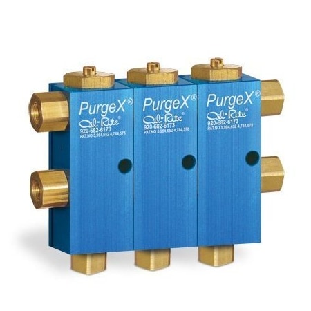 Oil-Rite PurgeX for Oil Dispensing - Air Operated with 2 Liquid and Air Connections with Buna-N Seals - 3 B3352-103