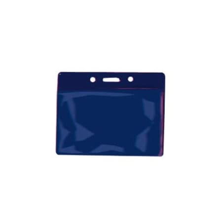 Brady BADGE HOLDER, DATA/CREDIT CARD, BLUE BACK VINYL BADGE HOLDER, SLOT 1820-2002
