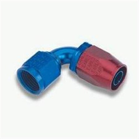 Earls 309106 Auto-Fit Blue And Red 90-Degree -6An Hose End E14-309106