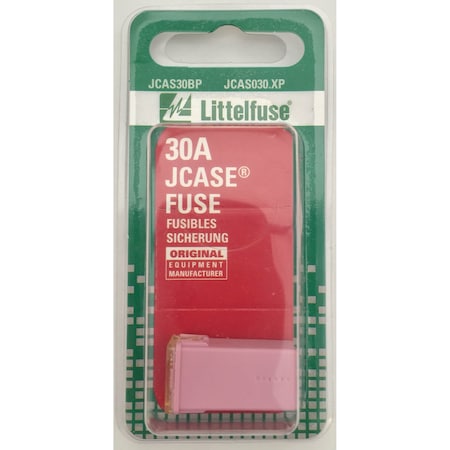 Littelfuse Cartridge Type JCASE 30 Amp Slow Blow Single JCAS30BP